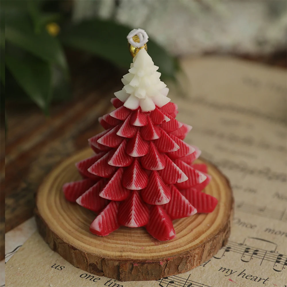 Christmas Tree Candle 1