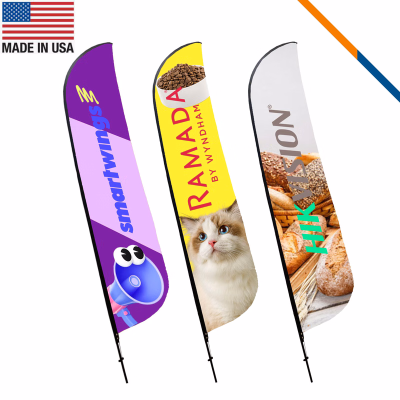 16.5' Virgo Double-Sided Feather Flag
