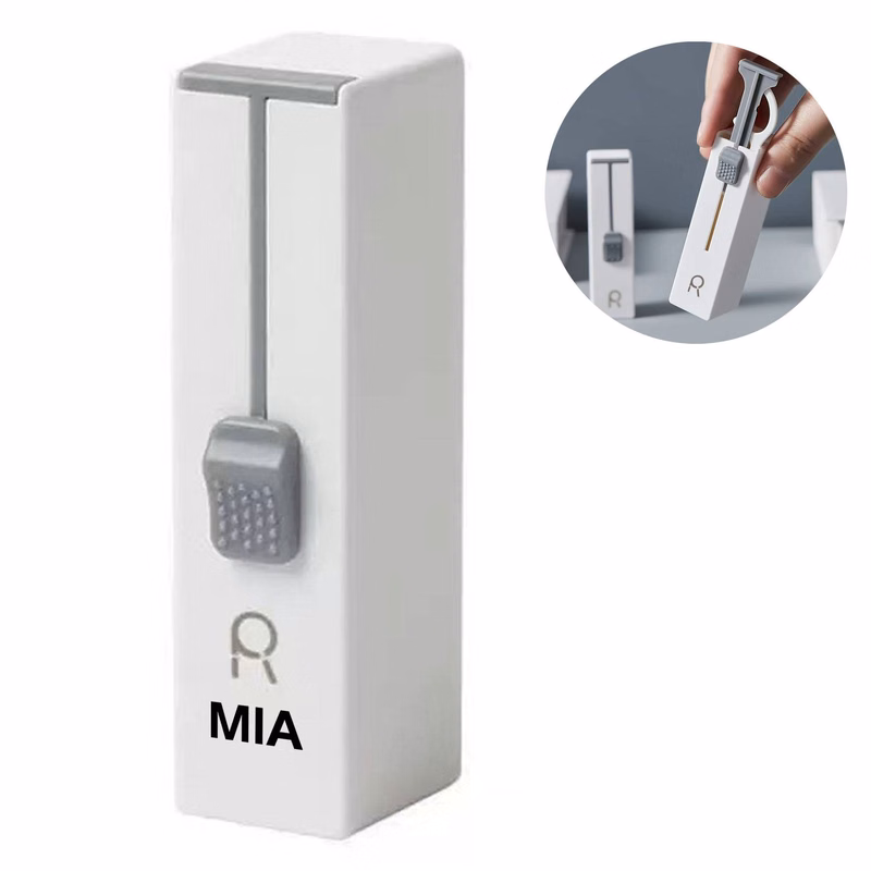 10-Piece Portable Dental Floss Holder