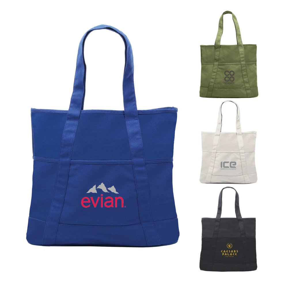Ipanema - Cotton Canvas Tote, custom tote bag with logo imprint 1