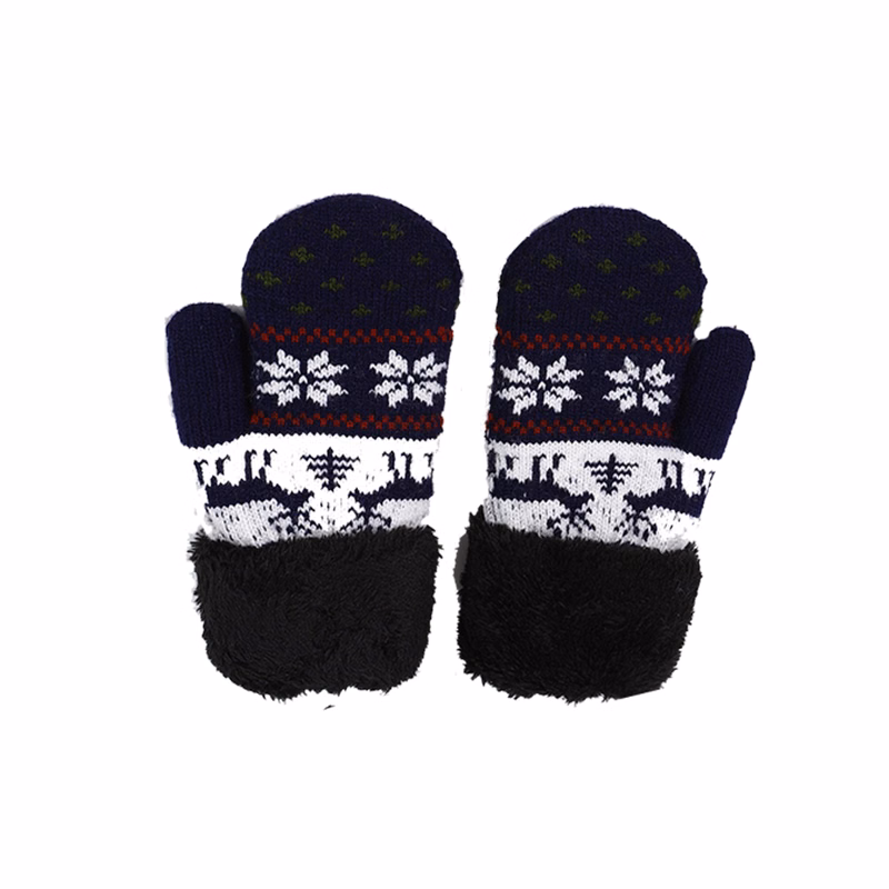 Christmas Knitted Gloves