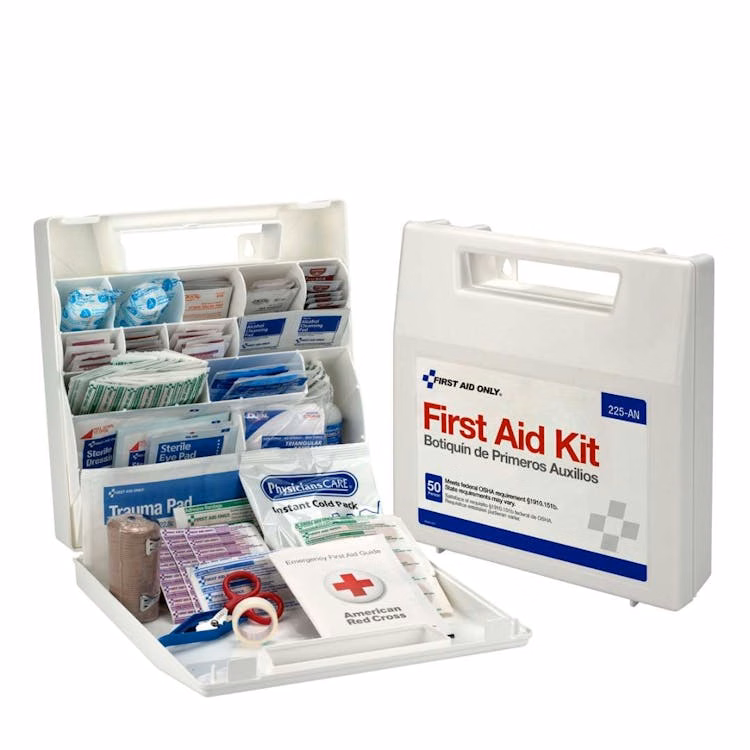First Aid Kit 50 Person - 195 Piece
