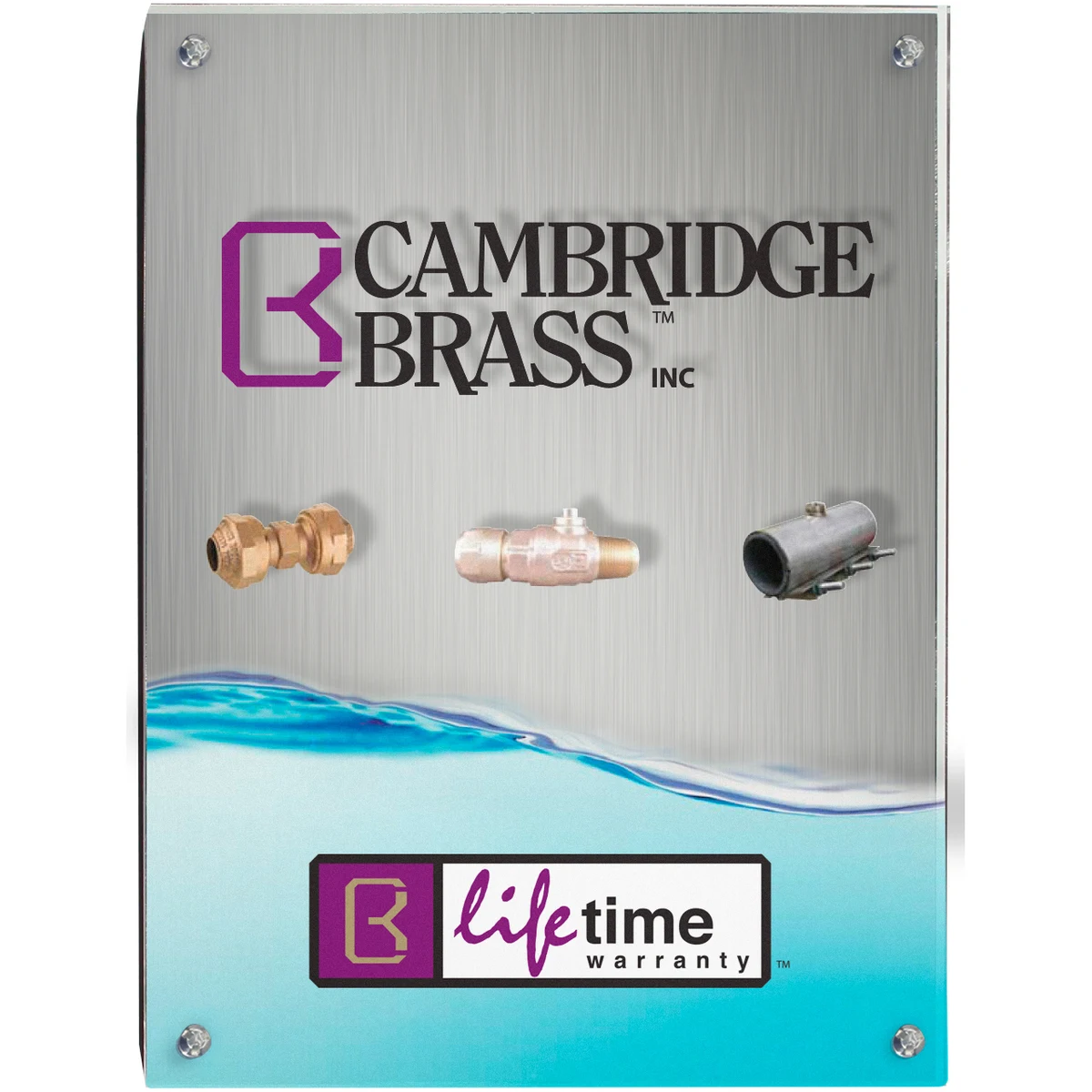Aluminum Plaque (8"x 10"x 1") (PhotoImage) 1