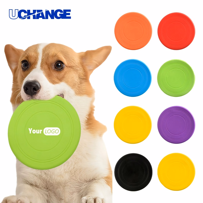 Dog Flying Disc Toy for Outdoor Fetch Training