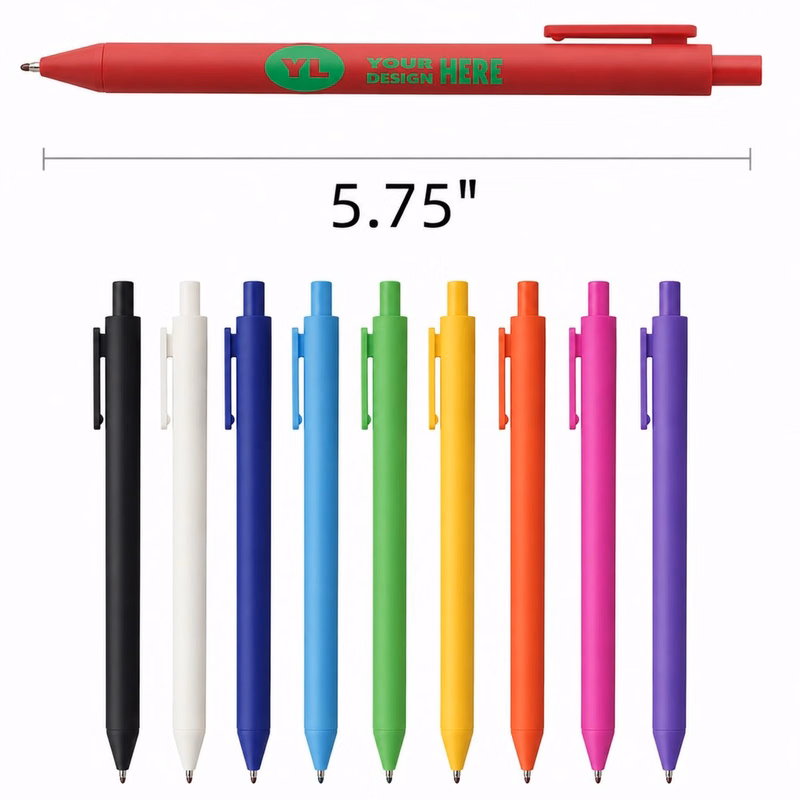 Candy Color Plastic Ballpoint Pen