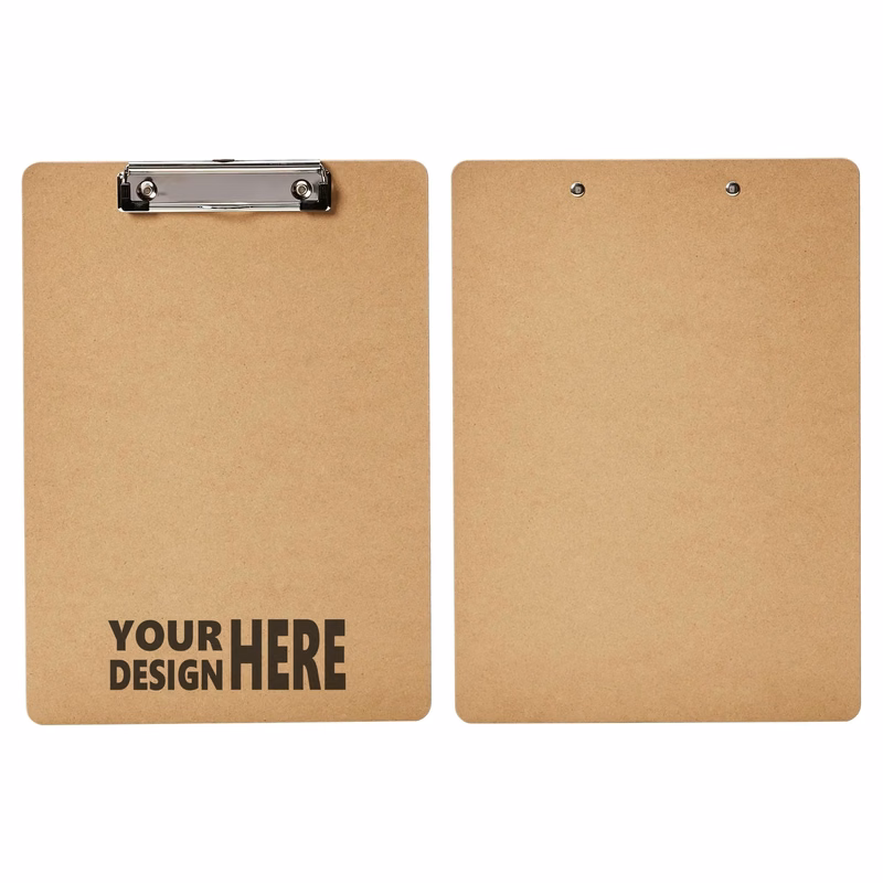 Clipboard With Hard Backing
