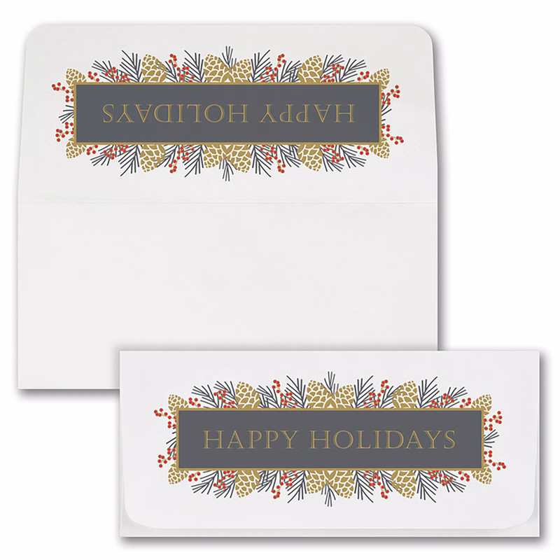 Holiday Decor Currency Envelope