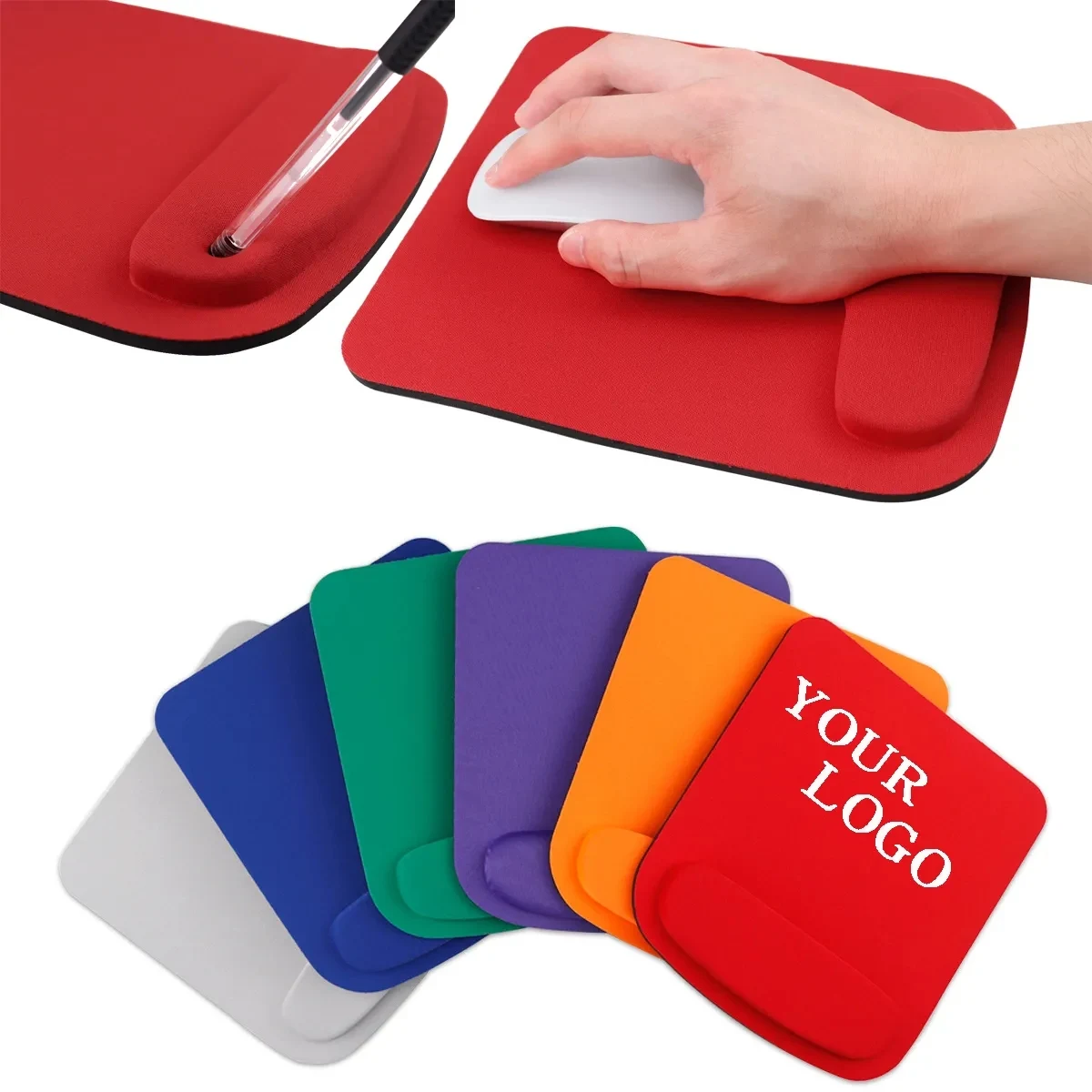 Memory Foam Wrist Mousepad 1