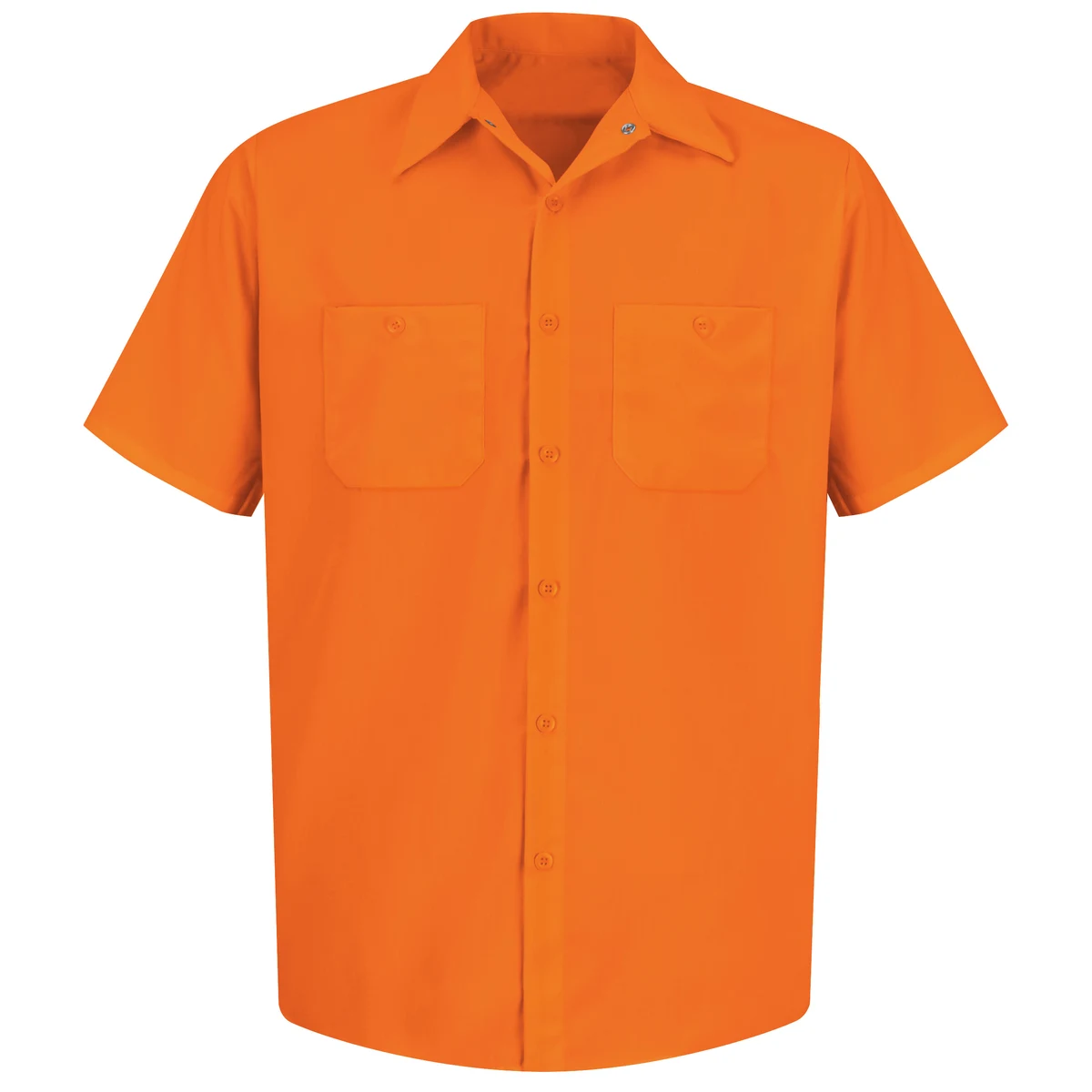 Red Kap® Short Sleeve Enhanced Visibility Work Shirt 1