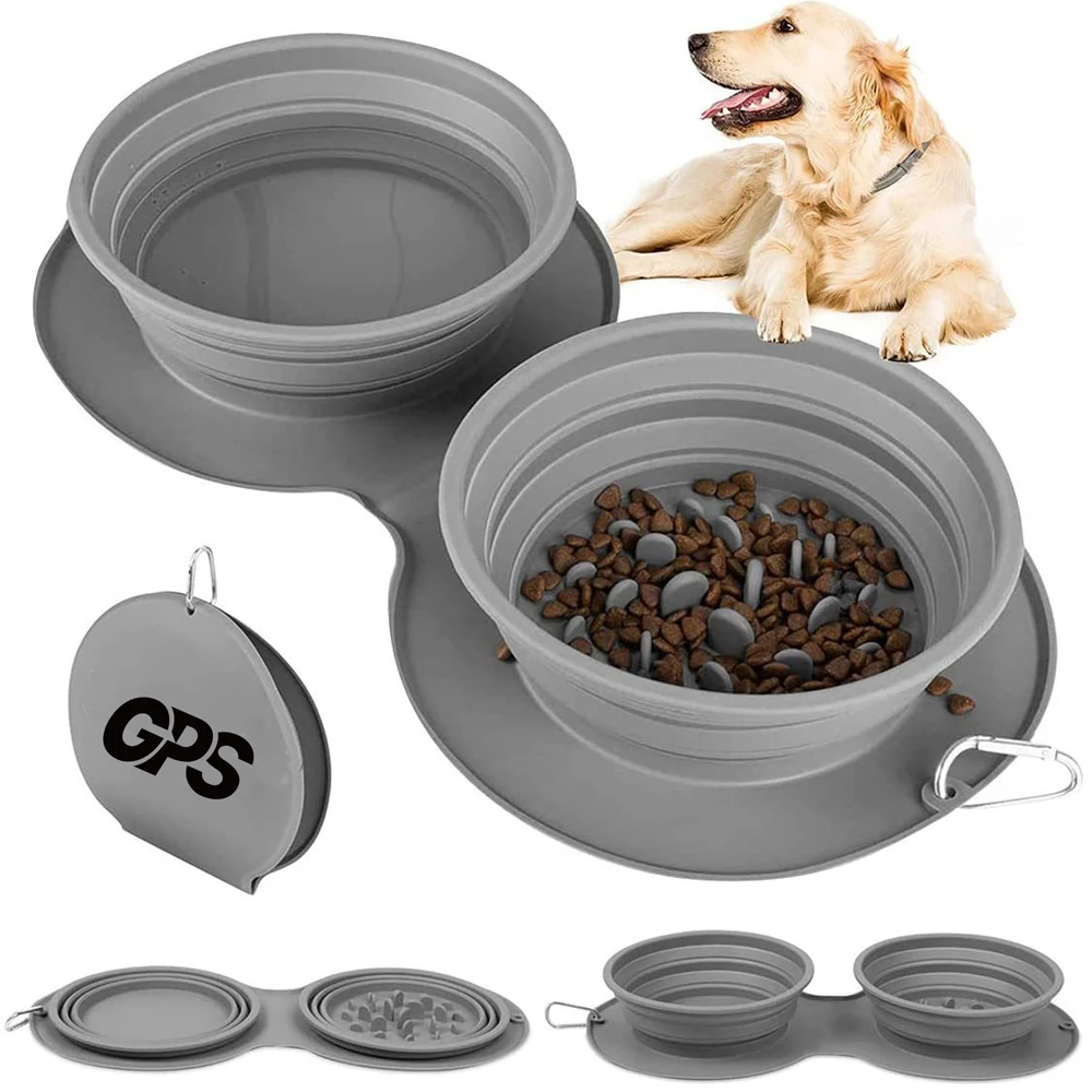 Portable Silicone Folding Pet Bowl For Outdoor Use 1