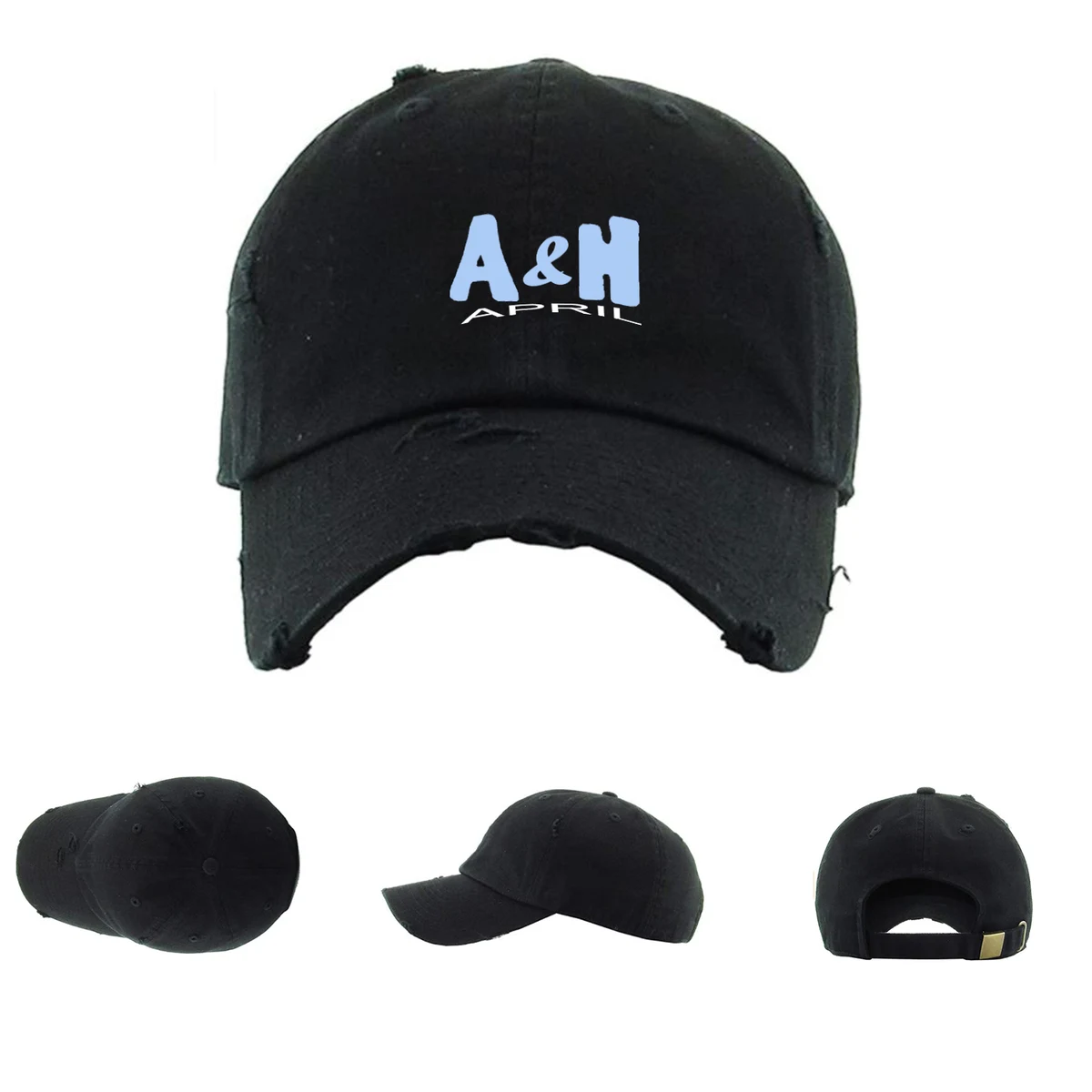 Vintage Hole Baseball Cap 1