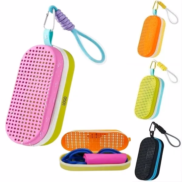 Protective Silicone Goggle Cases with Drain Hole