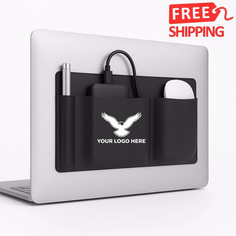 Adhesive Laptop Mouse Holder Organizer