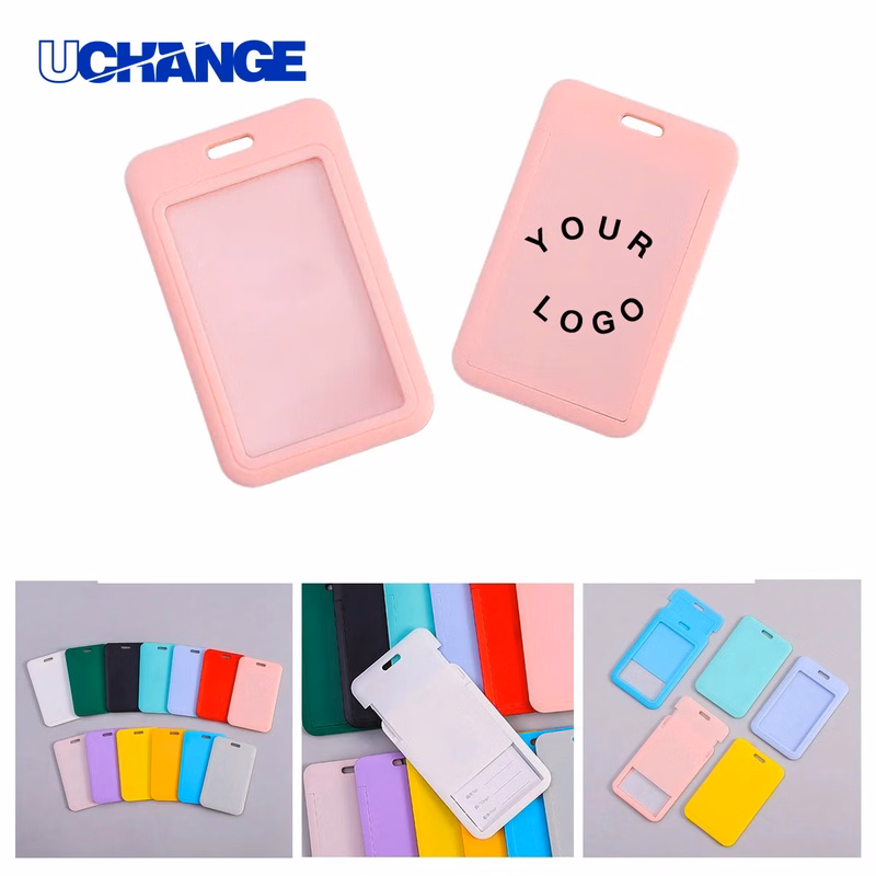 Slide Open Badge Pouch Holder for Lanyards