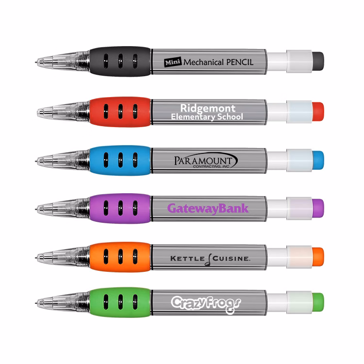Mini Mechanical Pencil with Rubber Grip