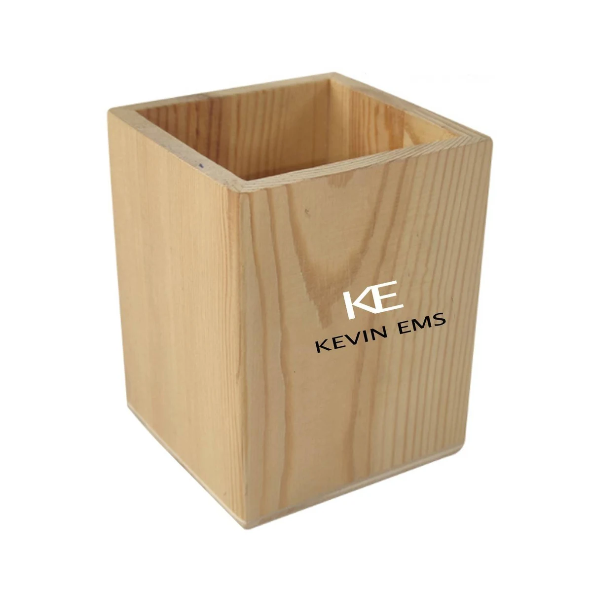 Solid Wood Pen Holder 1