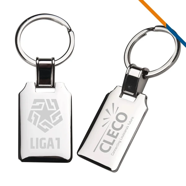 Custom Chrome Buzzer Key Tag with Optimal Portability — Professional Key Organization 1
