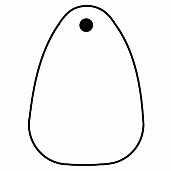 Saddle 2 Key Tag - Spot Color