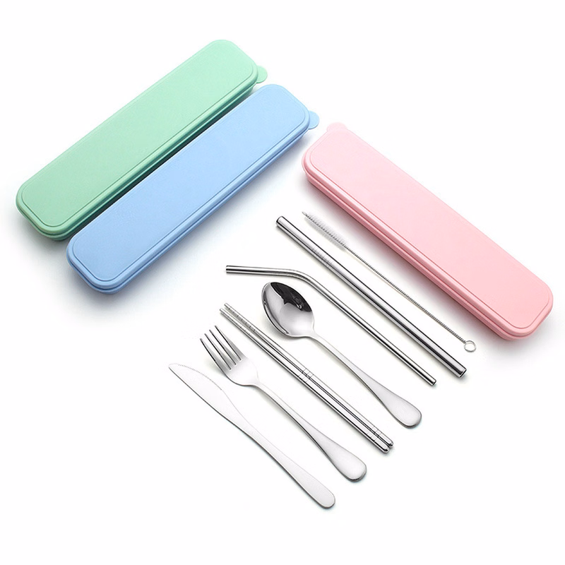 Reusable 304 Stainless Steel Cutlery Set