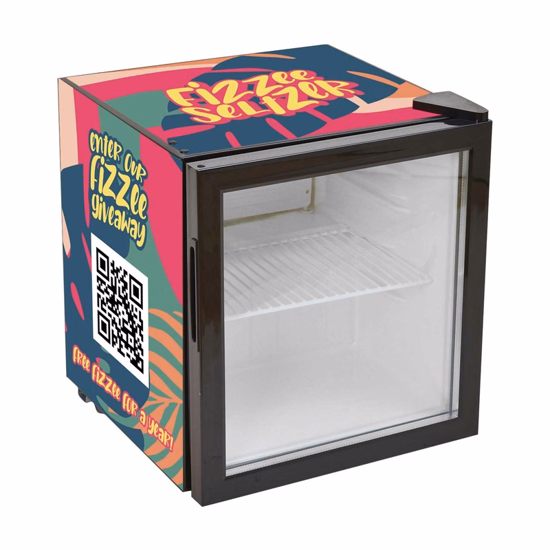 50L Countertop Fridge, Wrap Graphic