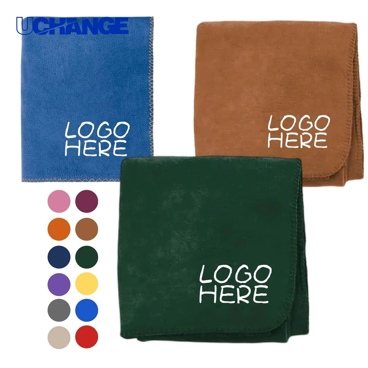 Hemmed Fleece Blanket 1