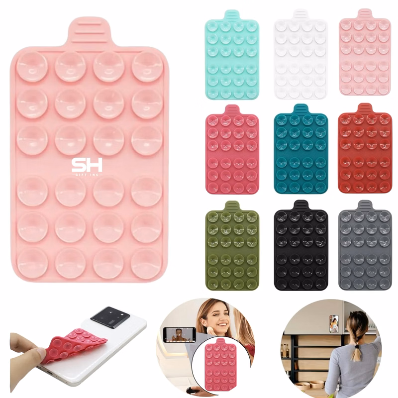 Double Sided Silicone Suction Phone Mount