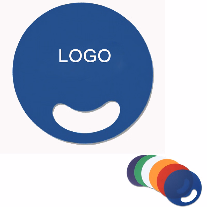 Customized PP Hand Fan  With Finger Hole