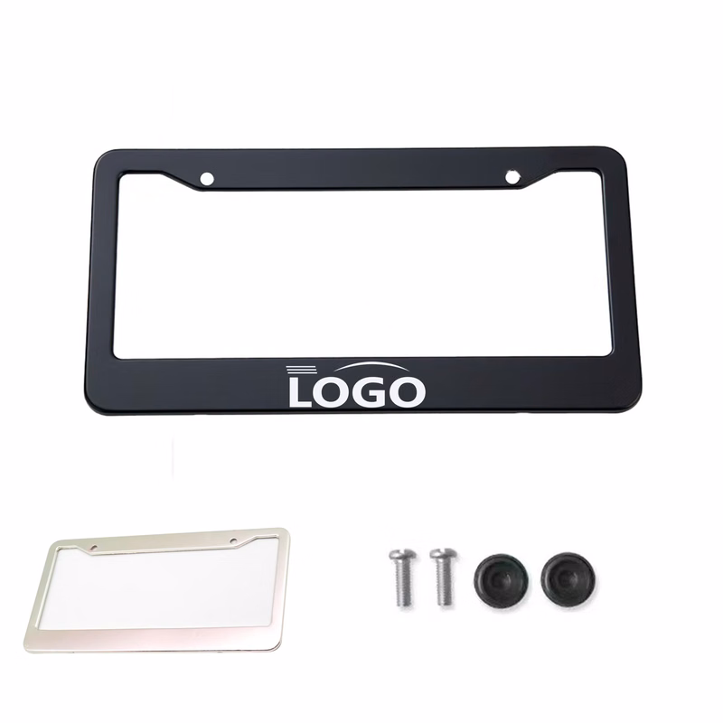 Premium Matte Black License Plate Frames
