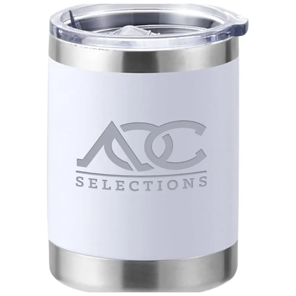 10oz. Double-Wall Stainless Lowball Tumbler 1