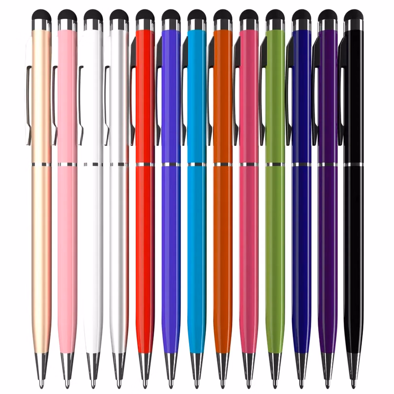 Glossy Stylus Ball Pen