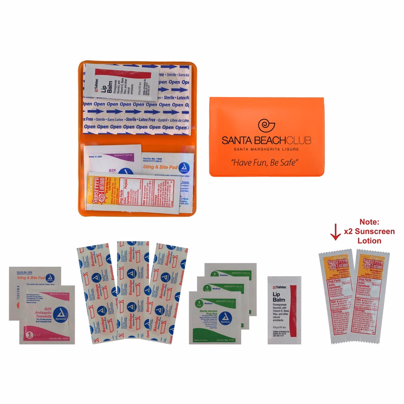 Sun Care Case in Standard Vinyl Colors (extra Sunscreen)