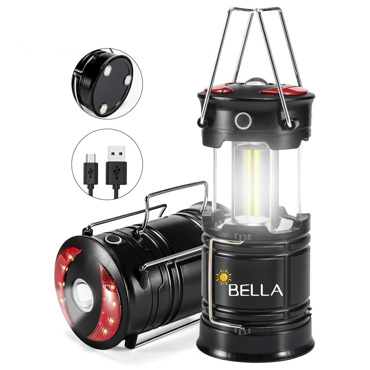 Rechargeable Camping Lantern Flashlight 1