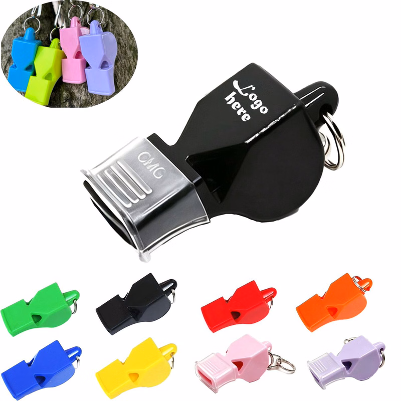 Pealess Emergency Whistle with Lanyard