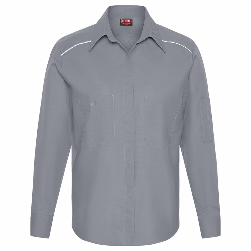 Red Kap Women's Airflow Long Sleeve Work Shirt - SP5A