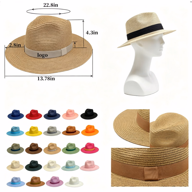 Outdoor Sun Protection Straw Hat
