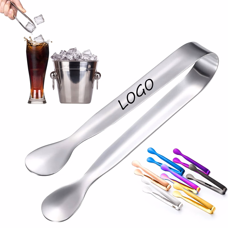 Stainless steel ice cube clamp