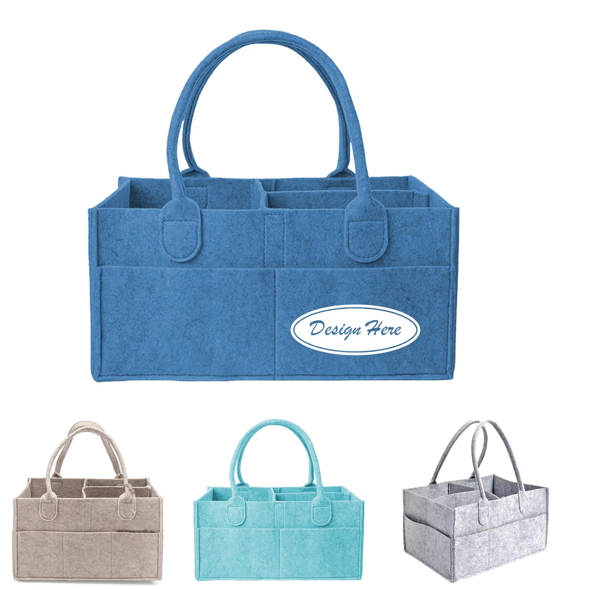Stylish Baby Diaper Caddy for Organized Essentials 1