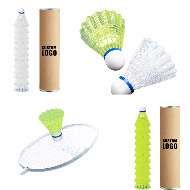 MOQ 10 pcs 12-Pack Foam Head Badminton