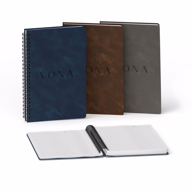 Old Money Soft Cover Spiral Journal