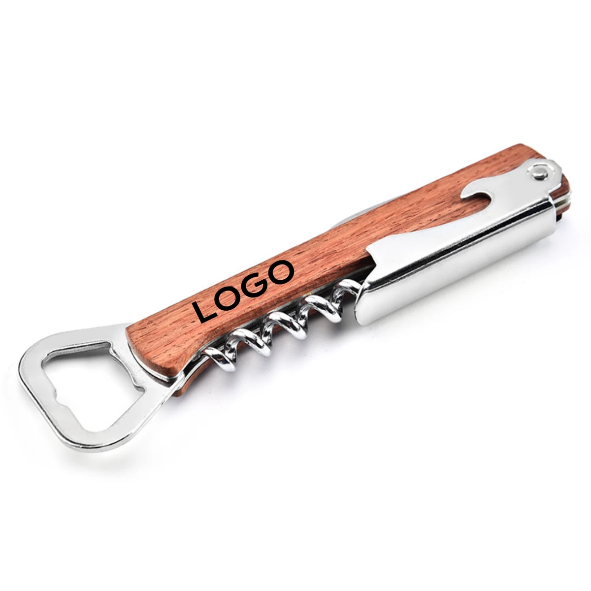 Multi-Function Wooden Bottle Opener 1