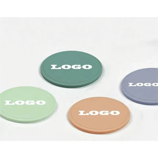 Custom Silicone Heat Resistant Round Placemat 3.94 Inch — Kitchen & Dining Protection 1