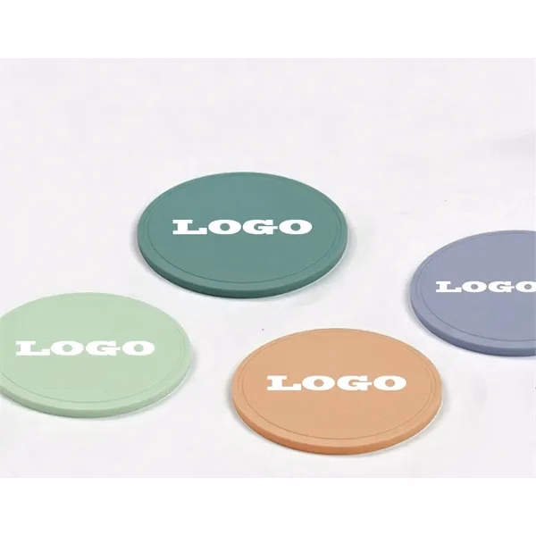 Custom Silicone Heat Resistant Round Placemat 3.94 Inch — Kitchen & Dining Protection