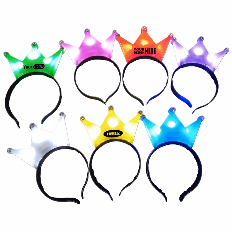 Light-Up Tiara Hair Clip