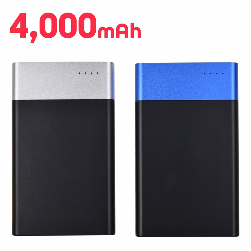 Light Up 4,000 mAh Portable UL Listed Charger Power Bank