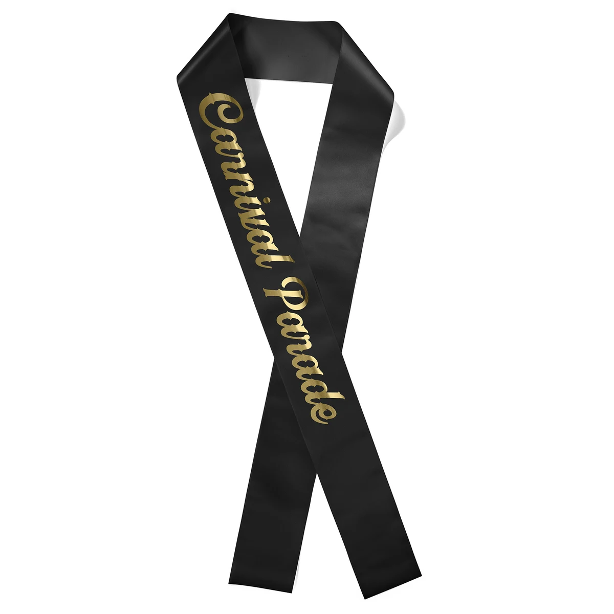 4" Badge Satin Sash - 45" Long - Brilliance 1