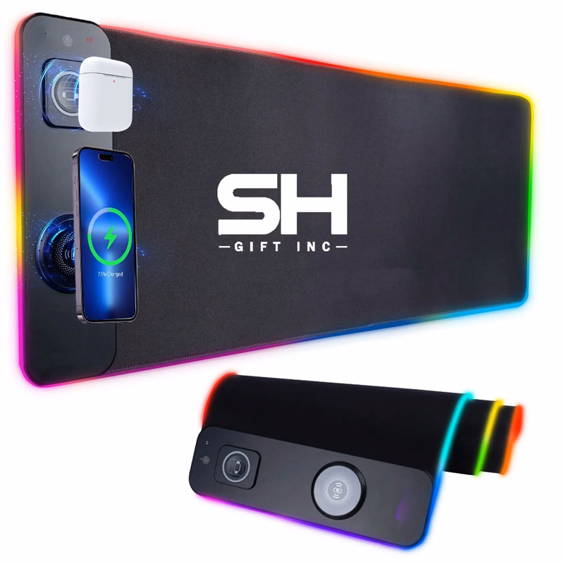 Magnetic Luminescent Wireless Charging Mouse Pad