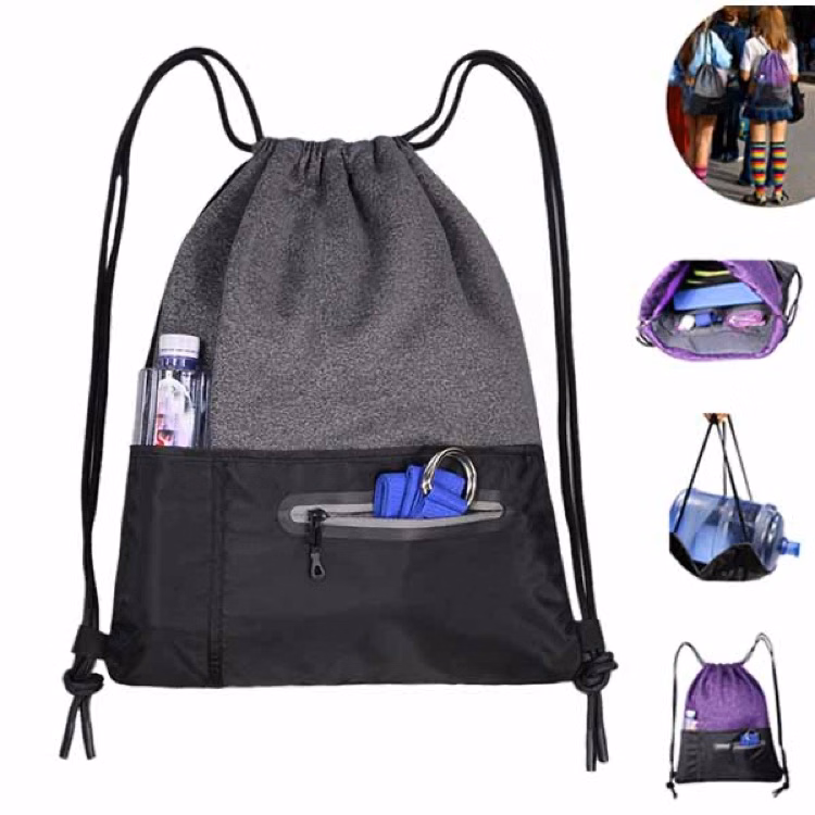 Drawstring Backpack Sackpack Gym Sack String Bag