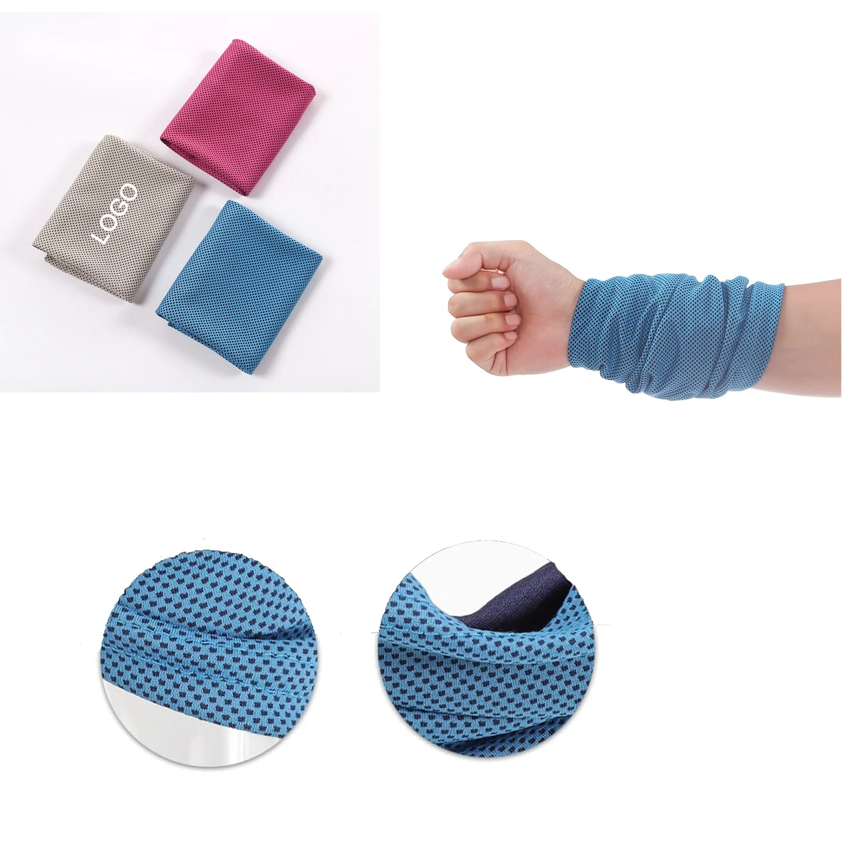 Sports Wristband Polyester 1