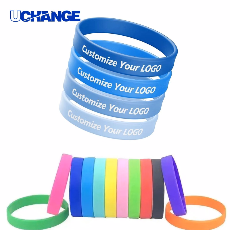 Silicone Rubber Sports Wristband Flexible Event Accessory
