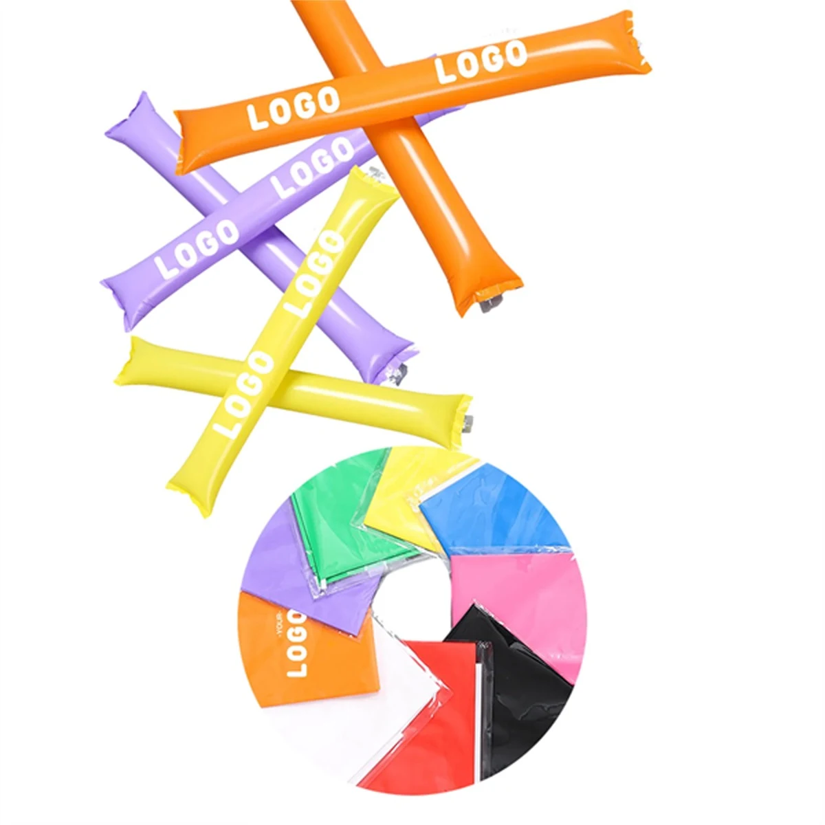 MOQ 100 Inflatable Cheer Stick 1